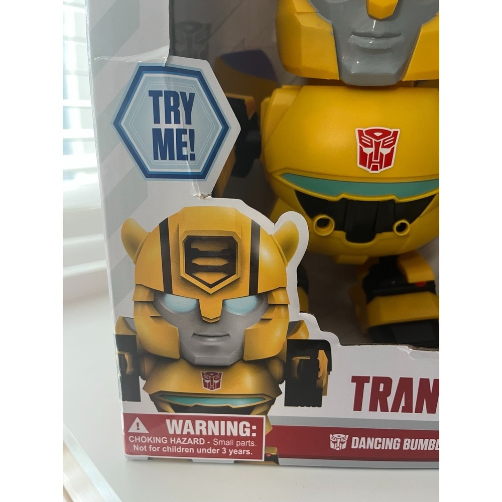 Transformers Bumblebee Dancing Robot Lights Sound World Tech Toys 3+